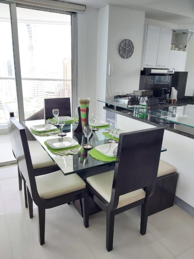 Palmetto Eliptic Luxury Beachfront Apartment Bocagrande Cartagena Exterior photo