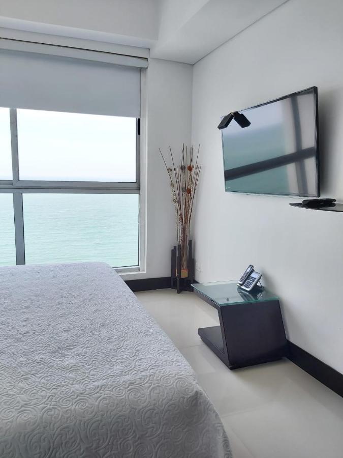 Palmetto Eliptic Luxury Beachfront Apartment Bocagrande Cartagena Exterior photo