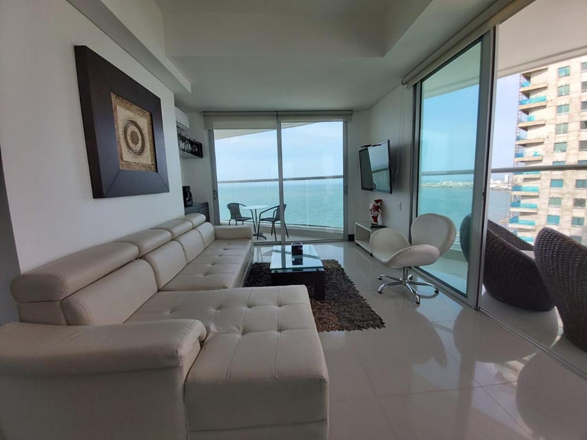Palmetto Eliptic Luxury Beachfront Apartment Bocagrande Cartagena Exterior photo